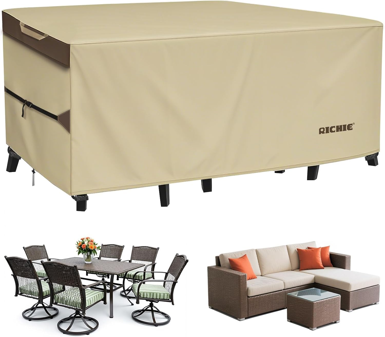Outdoor Furniture Table - Heavy Duty Outdoor Patio Furniture Cover