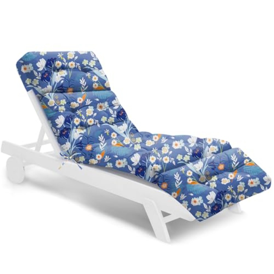Outdoor Furniture Cushions 22 X 22 - Waterproof Outdoor Chaise Lounge Chair Cushion