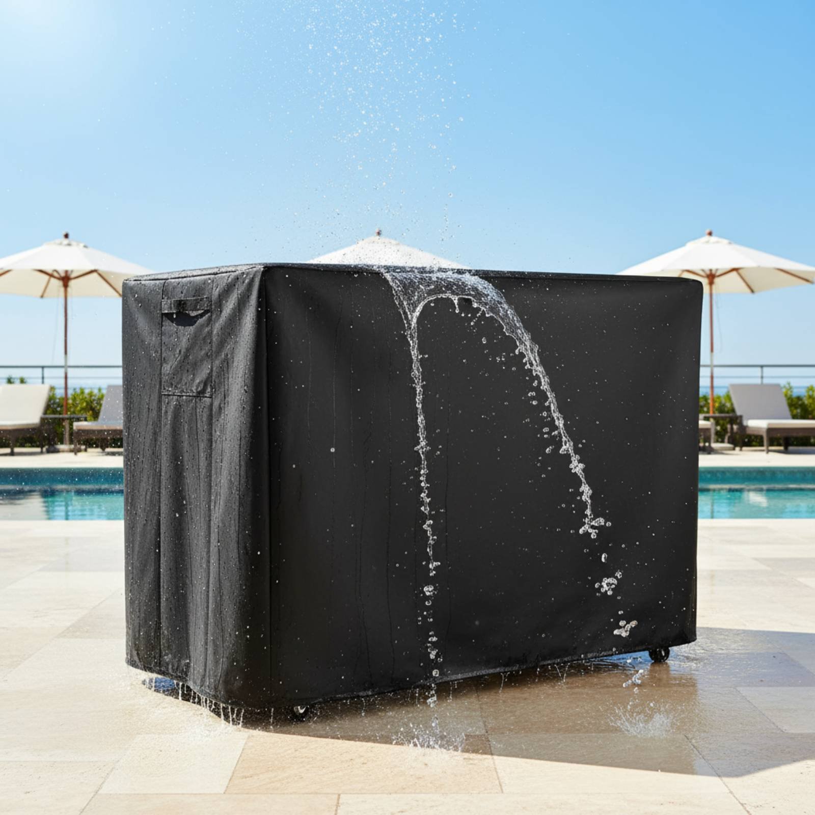 Outdoor Furniture Table - Waterproof Dirt Cover Sun Protection Outdoor