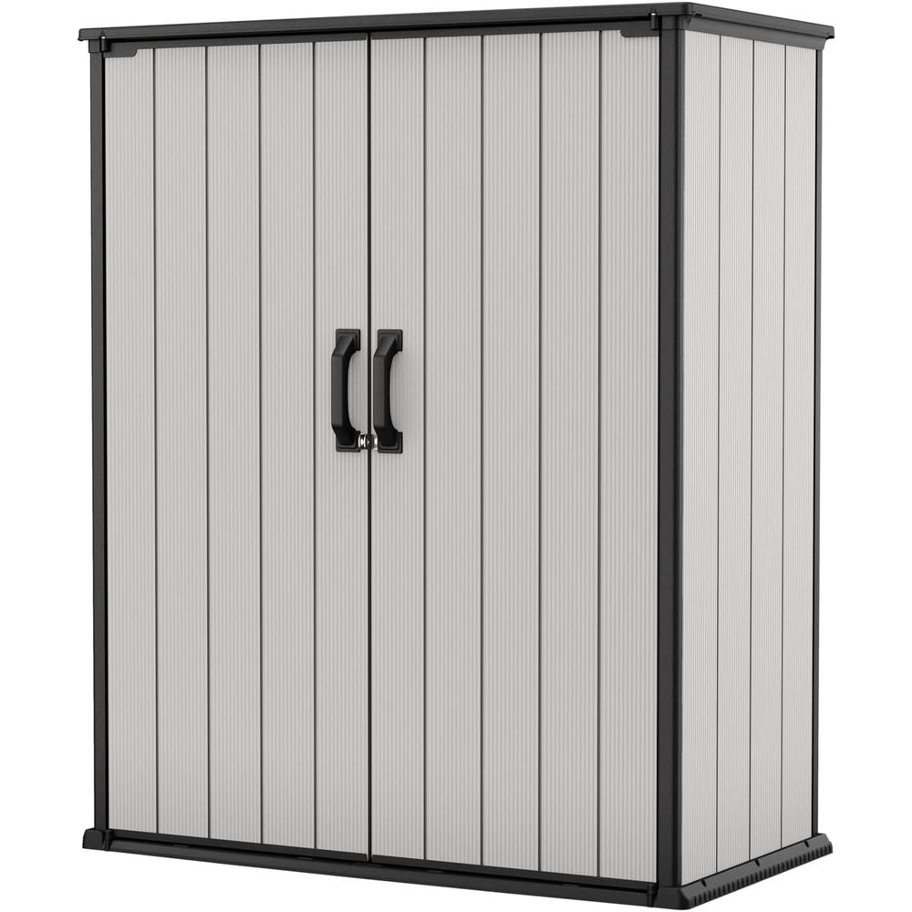 Outdoor Furniture For Patio - Resin Outdoor Storage Shed, 4.6 x