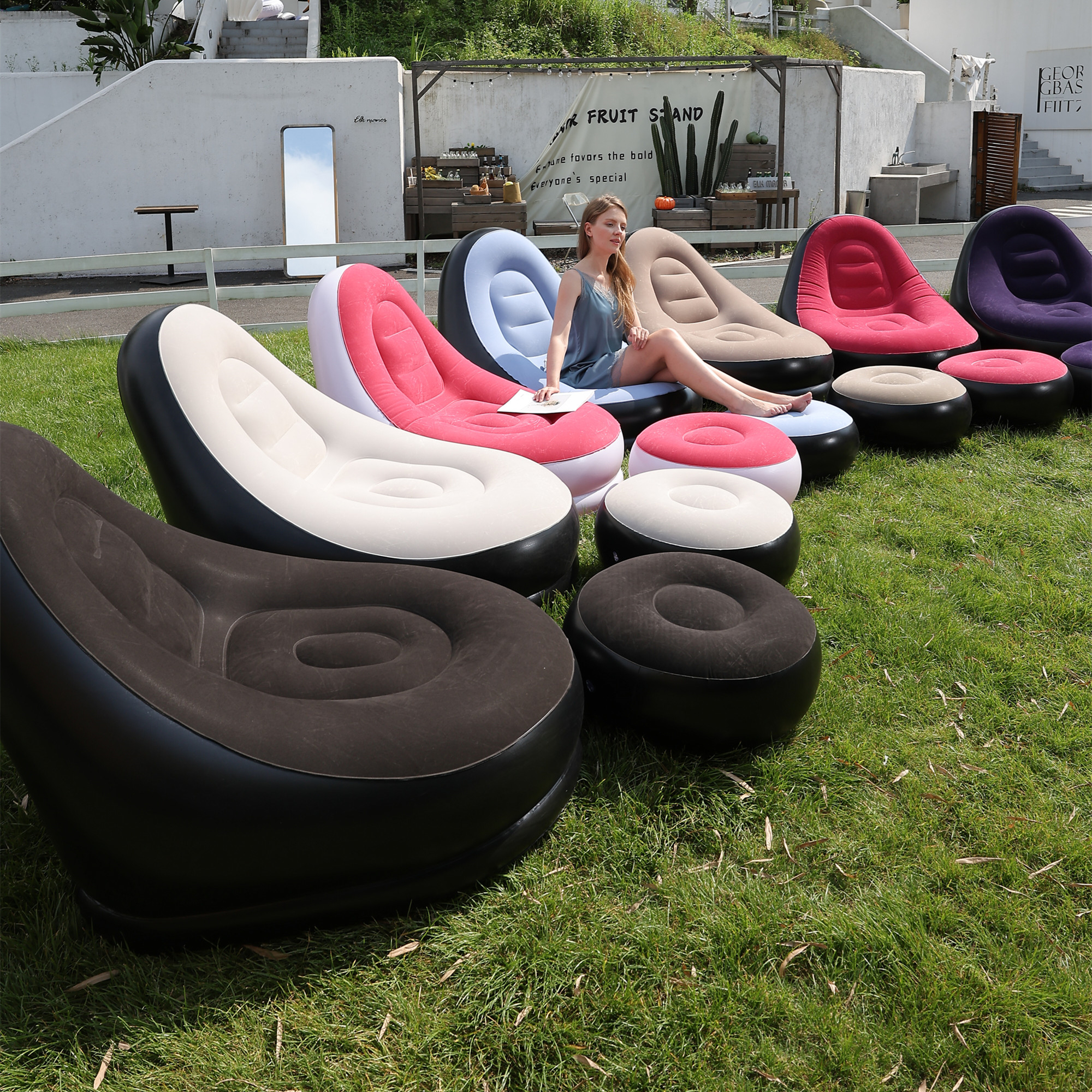 Lazy Couch Sofas Inflatable Ch – Outdoor Furniture Cheap recenzja i cena