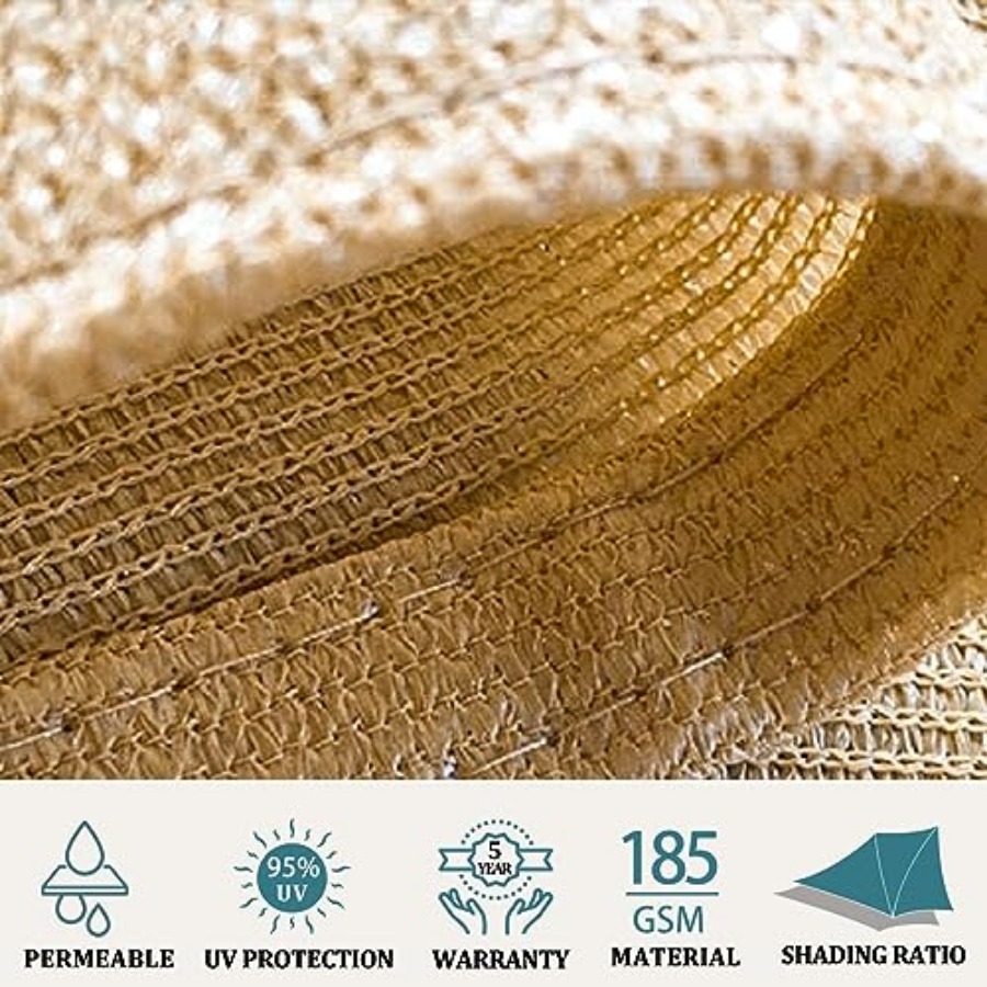 12'x16' Sun Shade Sails Curved – Sun Sail Shade recenzja i cena