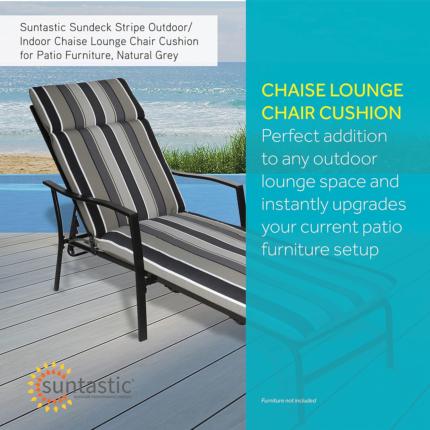 Outdoor/Indoor Chaise Lounge C – Outdoor Furniture Cushions 22 X 22 recenzja i cena
