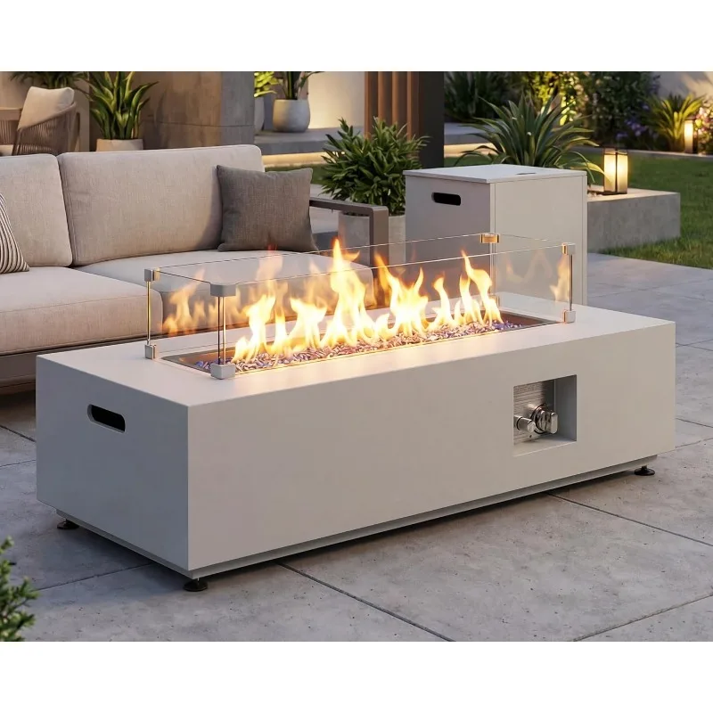 NICESOUL Outdoor Propane Fire  – Outdoor Furniture Fire Pit recenzja i cena