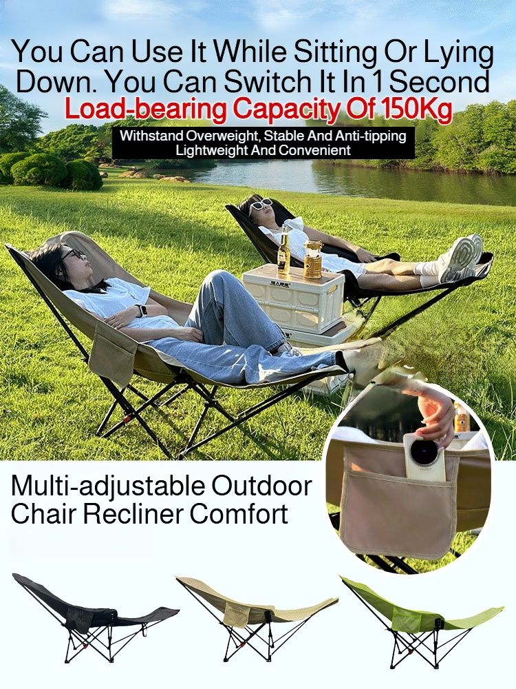 Portable Folding Recliner Beac – Outdoor Furniture Cheap recenzja i cena