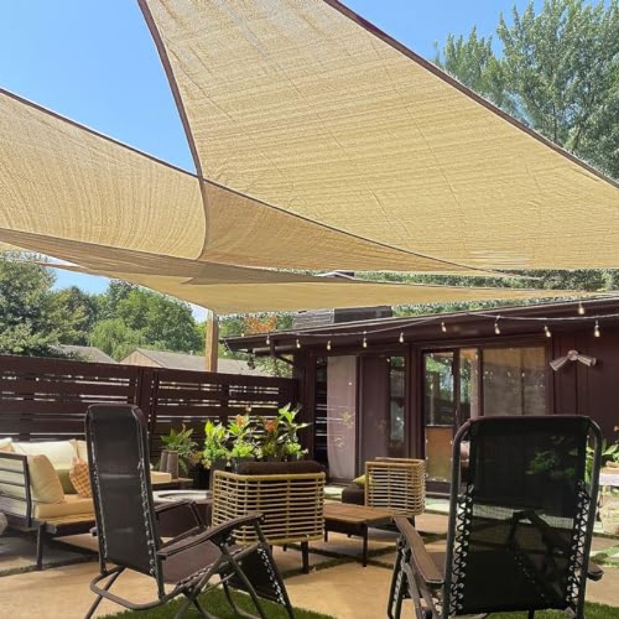 16' x 16' x 16' Triangle Sun S – Sun Sail Shade recenzja i cena
