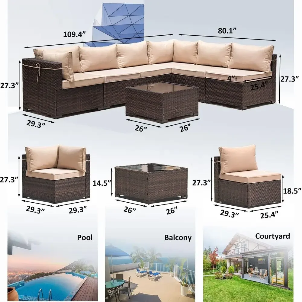 8-Piece Outdoor Patio Furnitur – Outdoor Furniture Fire Pit recenzja i cena