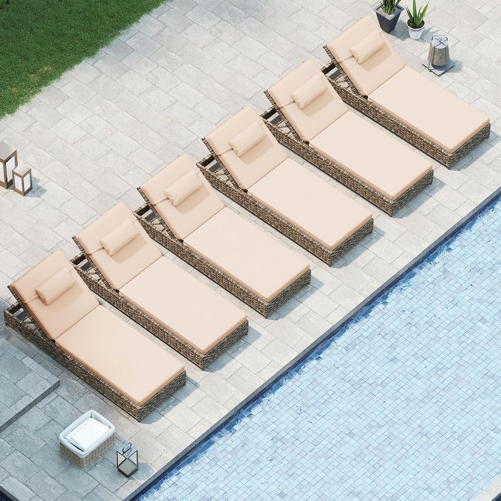 Set of 6, 72.2 x 22 x 3.9 Pati – Outdoor Furniture Cushions 22 X 22 recenzja i cena