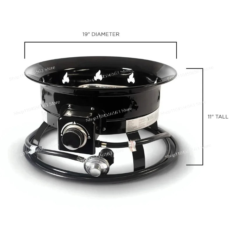 Portable Propane Fire Pit 58,0 – Outdoor Furniture Fire Pit recenzja i cena