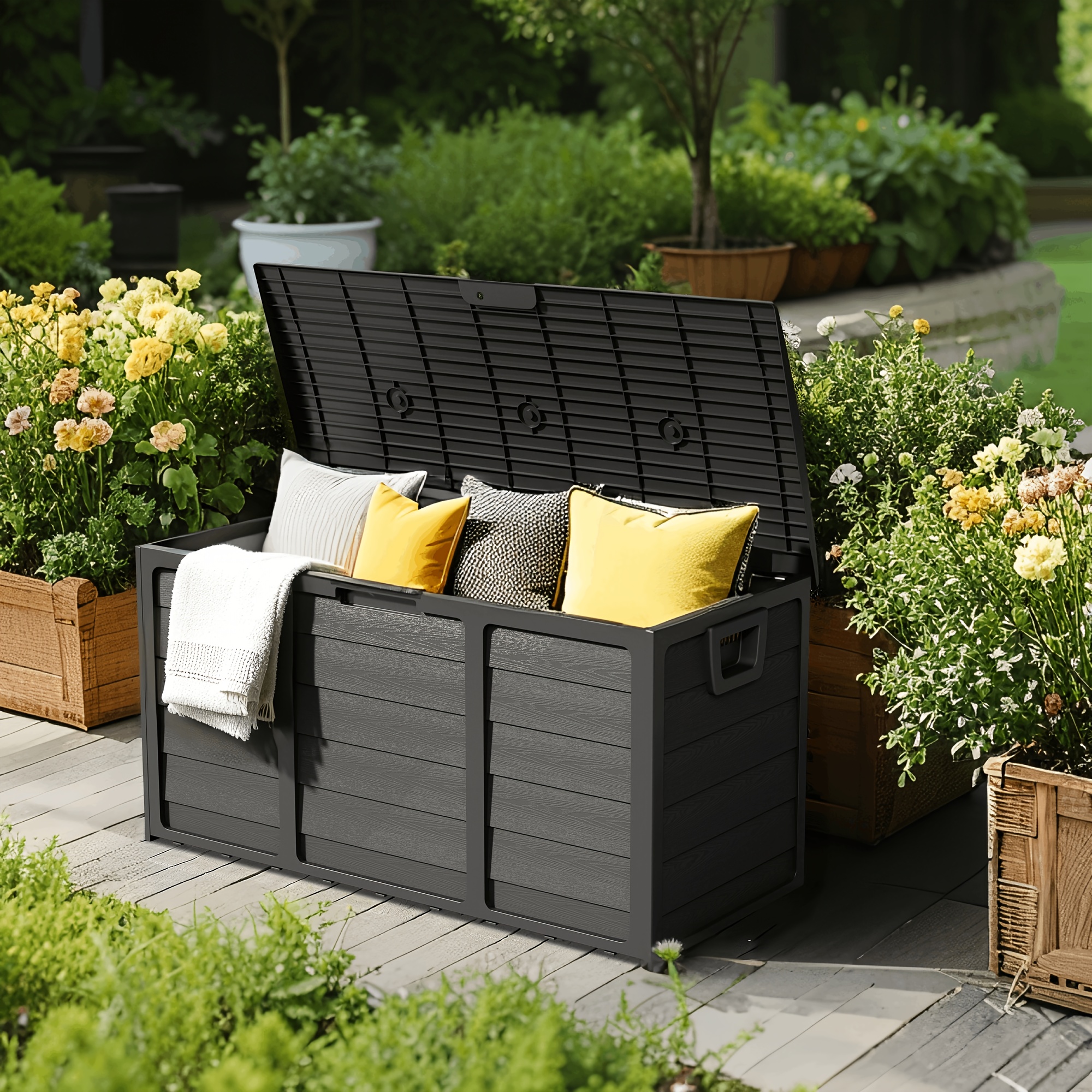 Weatherproof Resin Storage, 75 – Outdoor Furniture For Patio recenzja i cena