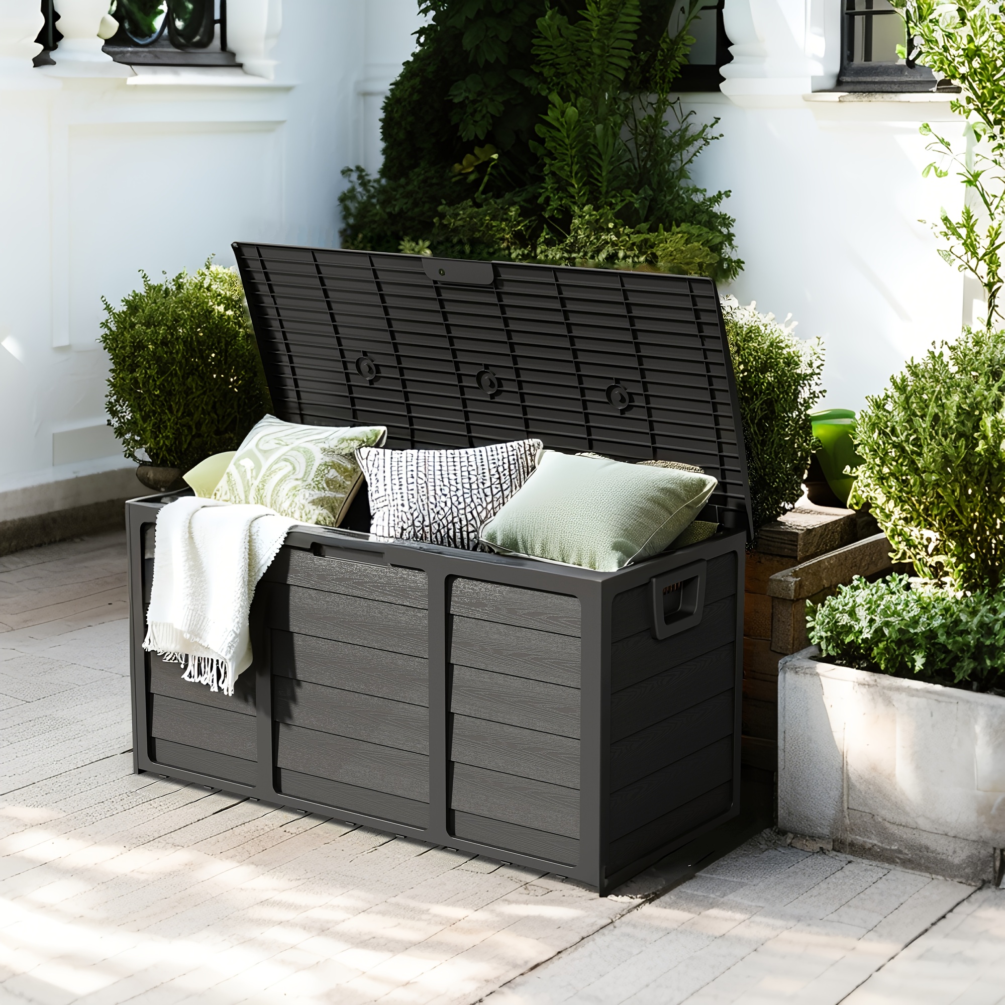 Weatherproof Resin Storage, 75 – Outdoor Furniture For Patio recenzja i cena