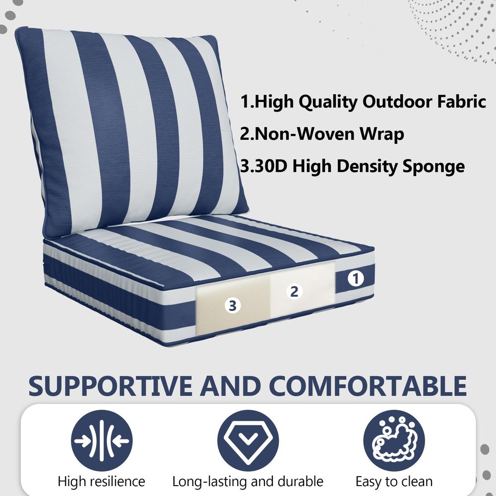 x 22 x 6 Outdoor Deep Seat Cus – Outdoor Furniture Cushions 22 X 22 recenzja i cena