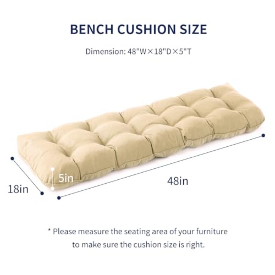 Outdoor Bench Cushion,,Waterpr – Outdoor Furniture Without Cushions recenzja i cena