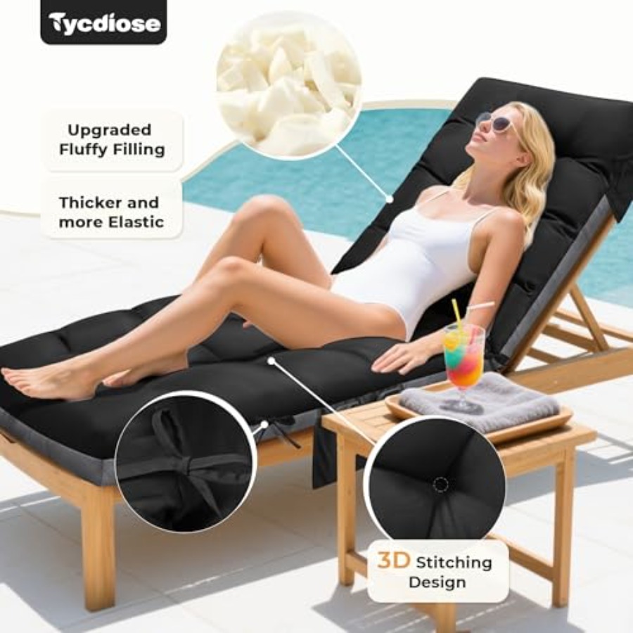 Outdoor Lounge Chair Cushion W – Outdoor Furniture Cushions 22 X 22 recenzja i cena