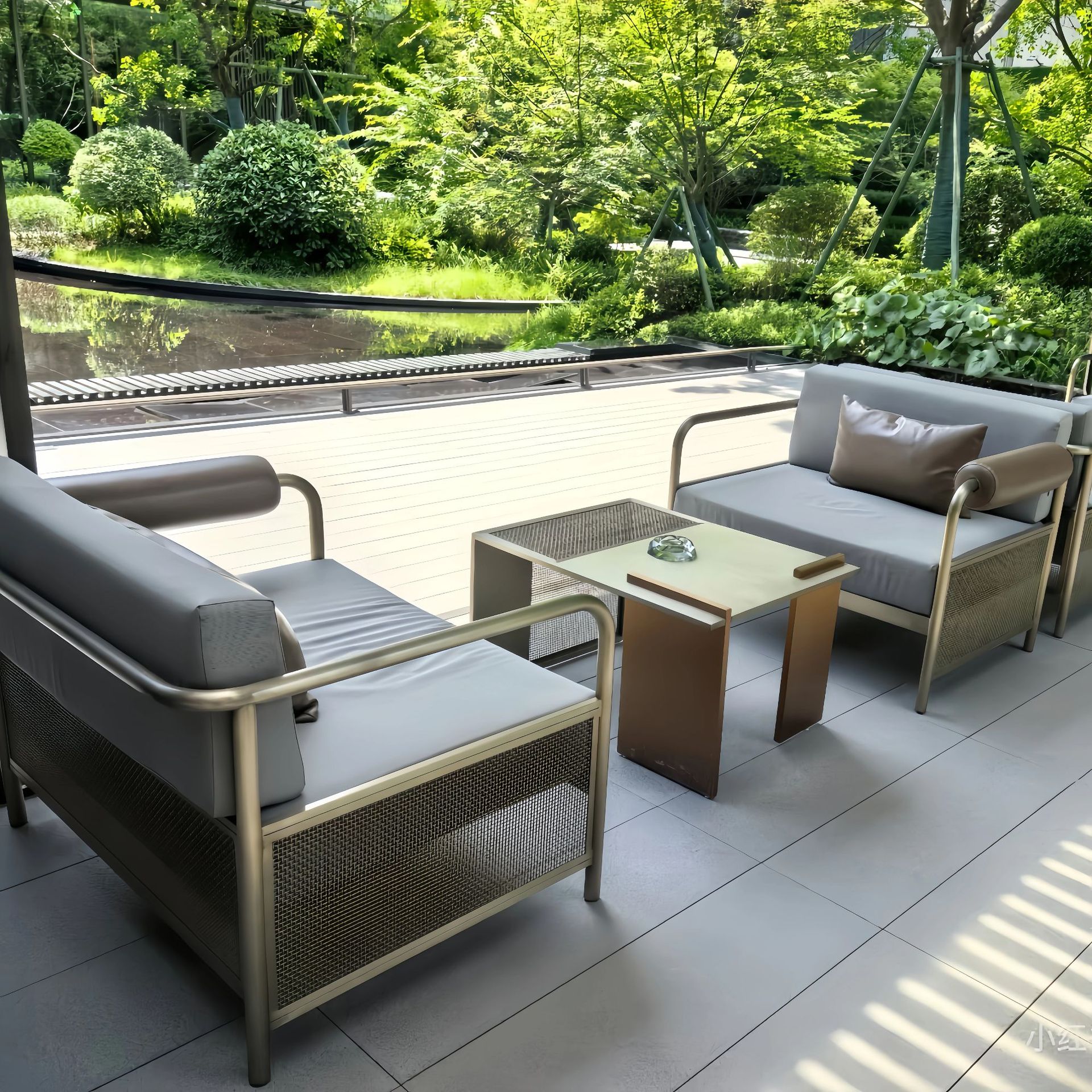 Outdoor stainless steel sofa,  – Outdoor Furniture In Sale recenzja i cena