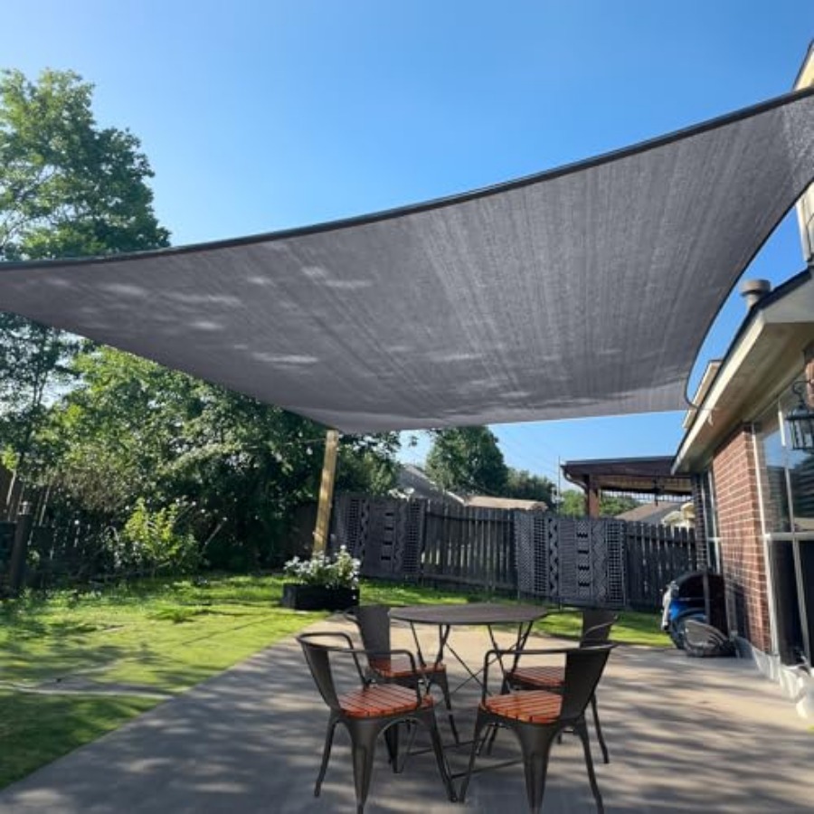 Large Sun Shade Sail 16' x 20' – Sun Sail Shade recenzja i cena