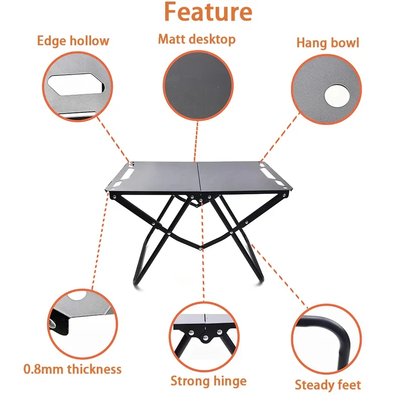 Foldable Portable Camping Tabl – Outdoor Furniture Australia recenzja i cena