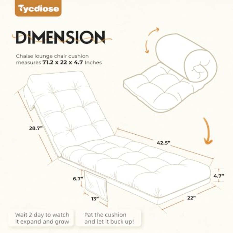 Outdoor Lounge Chair Cushion W – Outdoor Furniture Cushions 22 X 22 recenzja i cena