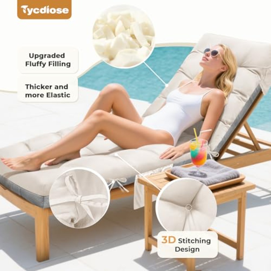 Outdoor Lounge Chair Cushion W – Outdoor Furniture Cushions 22 X 22 recenzja i cena
