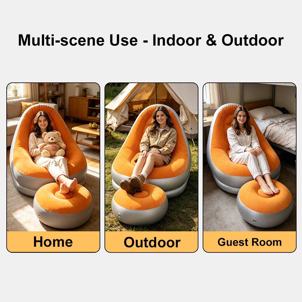 Portable Multicolor Inflatable – Outdoor Furniture Sofa recenzja i cena