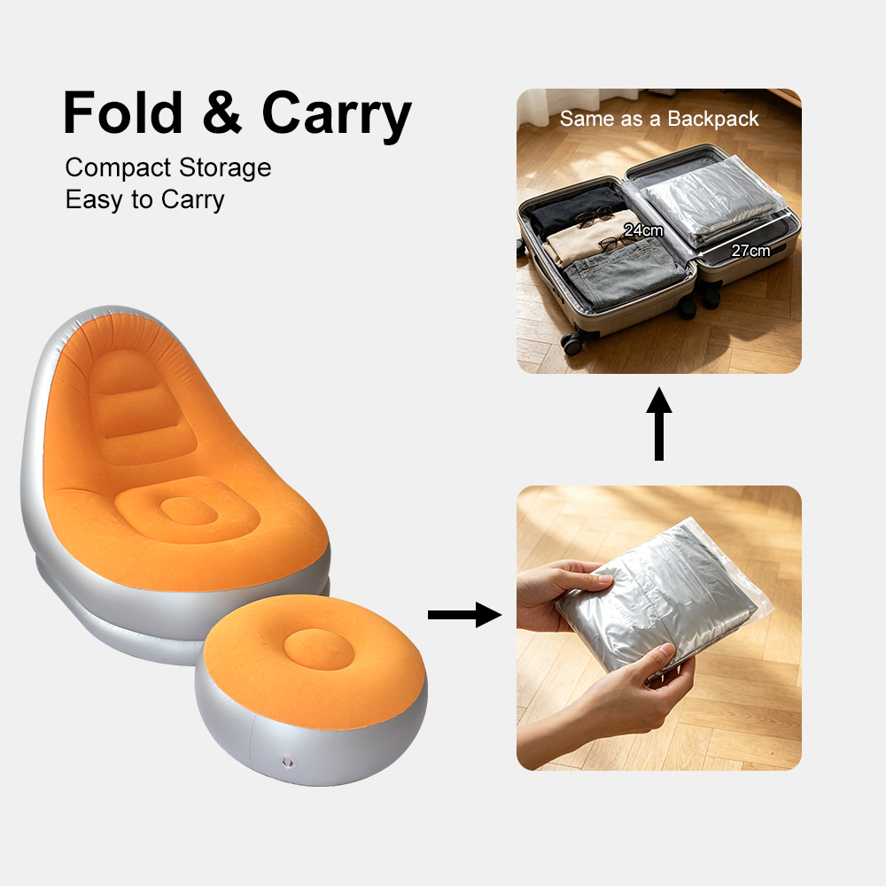 Portable Multicolor Inflatable – Outdoor Furniture Sofa recenzja i cena