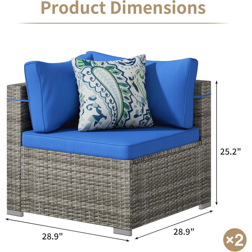 2 Piece Patio Furniture Set, O – Outdoor Furniture Without Cushions recenzja i cena