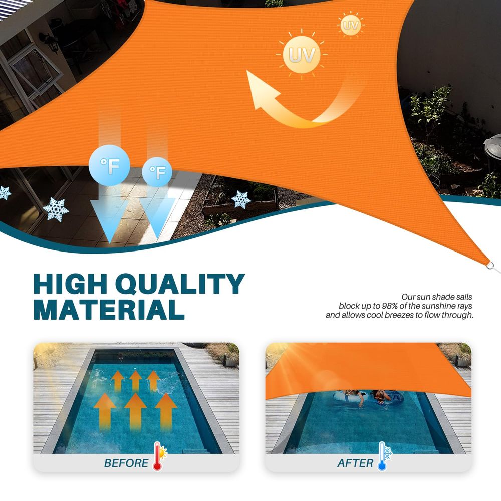 24x24 Sun Shade Sail Outdoor C – Sun Sail Shade recenzja i cena