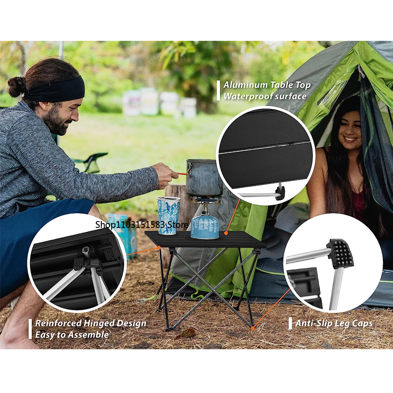Portable Folding Camping Table – Outdoor Furniture Australia recenzja i cena