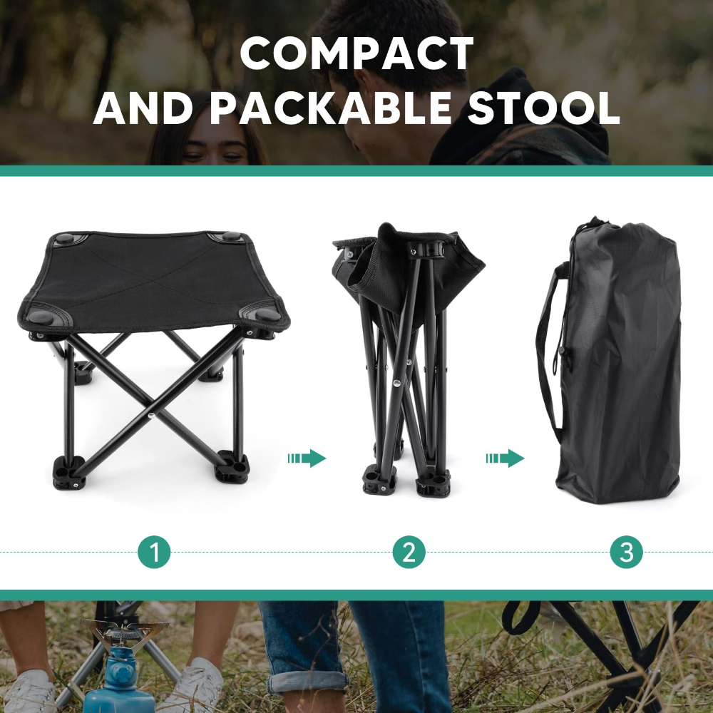 Portable Folding Stool Lightwe – Outdoor Furniture Cheap recenzja i cena