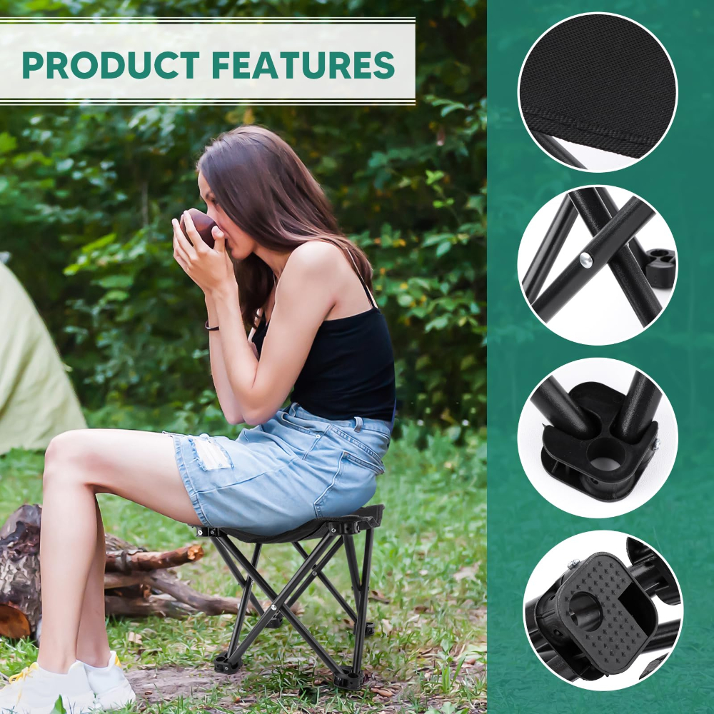 Portable Folding Stool Lightwe – Outdoor Furniture Cheap recenzja i cena