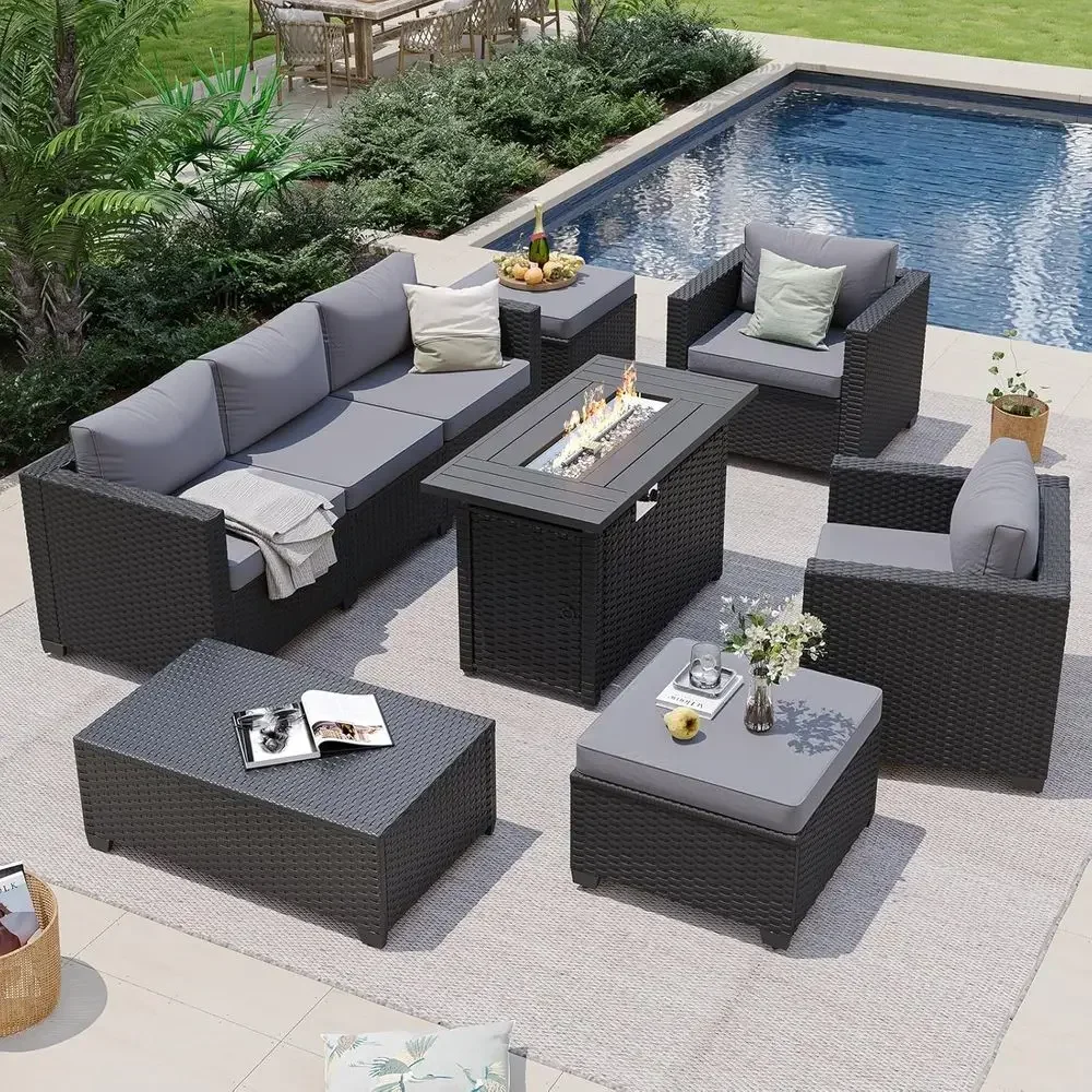 7-Piece Outdoor Patio Furnitur – Outdoor Furniture Fire Pit recenzja i cena