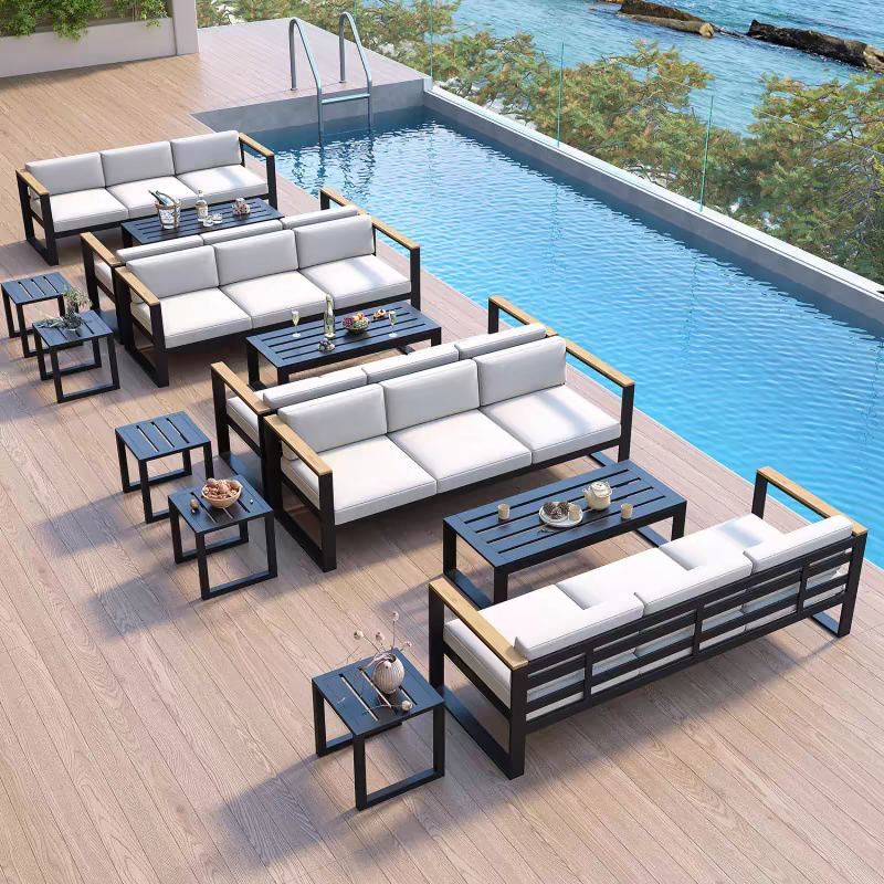 Modern Style Aluminum Patio So – Outdoor Furniture In Sale recenzja i cena