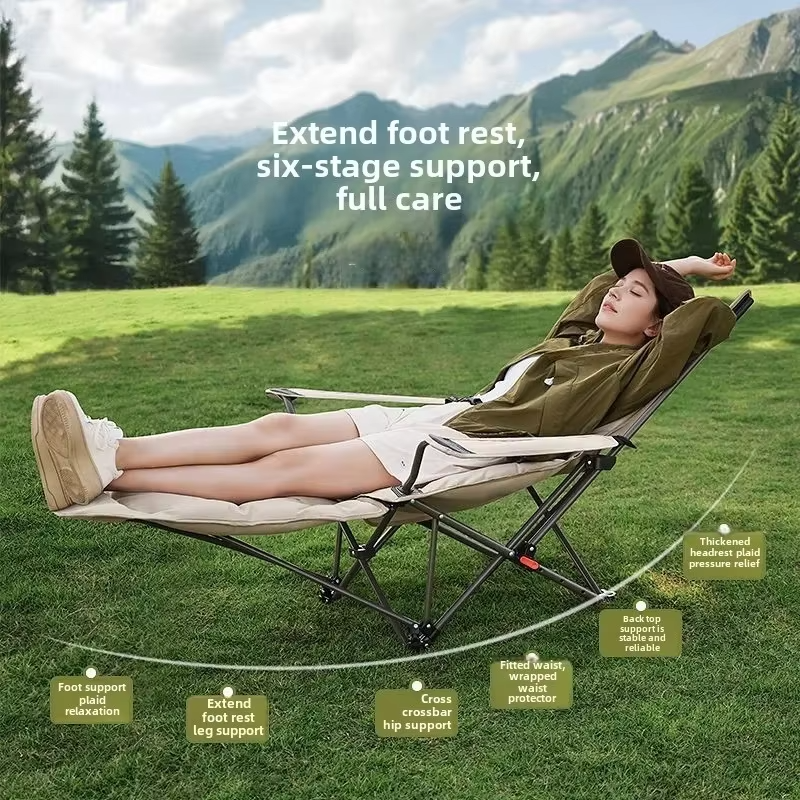 Folding Recliner Portable Camp – Outdoor Furniture Cheap recenzja i cena