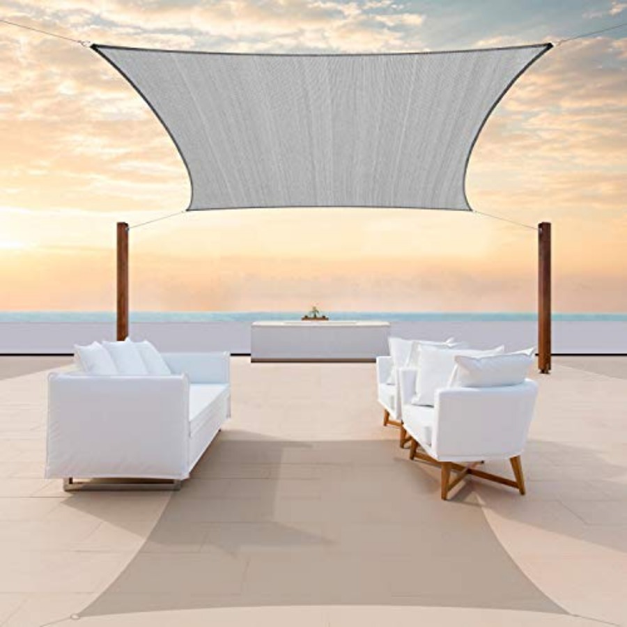 8' x 16' Grey Sun Shade Sail R – Sun Sail Shade recenzja i cena
