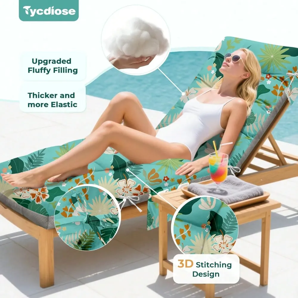 Chaise Lounge Chair Cushion, 7 – Outdoor Furniture Cushions 22 X 22 recenzja i cena